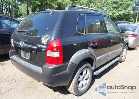 2008 Hyundai Tucson Limited V6/Se z USA, uszkodzony, nr VIN KM8JN12DX8U897792